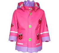 Playshoes Giacca da pioggia, Abbigliamento antipioggia antivento e impermeabile Unisex - Bambini e ragazzi, scarabeo fortunato, 98