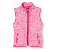 Playshoes Gilet in pile, Piano da esterno Unisex - Bambini e ragazzi, pile rosa lavorato a maglia, 140