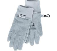 Playshoes Guanto Da Dito In Pile, Guanti invernali Unisex - Bambini e ragazzi, Grigio, 4 (ca. 6-8 anni)
