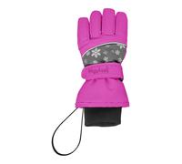 Playshoes Guanto Per Dita, Guanti invernali Unisex - Bambini e ragazzi, Fiocchi Di Neve Rosa, 5 (ca. 8-12 anni)
