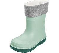 Playshoes Gummistiefel gefüttert, Stivali in Gomma, Grün Socke, 29 EU