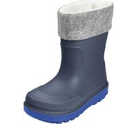 Playshoes Gummistiefel gefüttert, Stivali in Gomma, Marine Socke, 28 EU