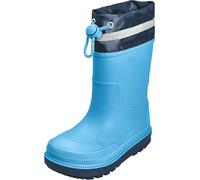 PLAYSHOES Stivale di gomma blu / navy / argento, Taglia 22