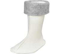 Playshoes Innenschuh Regenstiefel, Calzini per Stivali Bambini Unisex, Bianco, 26