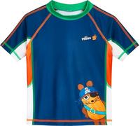 Playshoes Maglietta da Bagno Unisex per Bambini, Manica Corta Pirata, 86-92