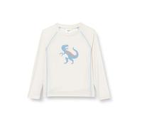 Playshoes Maglietta Rash Guard, Ecru Lang Dino, 74/80 Kinder Unisex