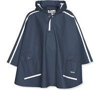 Playshoes Mantella antipioggia lunga dietro, Giacca da pioggia Unisex - Bambini e ragazzi, marino, 152