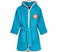 Playshoes Morgenmantel Accappatoio, Verde, 122-128 Unisex-Bambini e Ragazzi