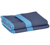 Playshoes Multifunzione Asciugamano da Bagno in Microfibra, Blu Marine 11 (Blue), 30 x 50 cm - 2er Pack