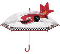 Playshoes Ombrello Per Bambini, Unisex - Bambini e ragazzi, Auto Da Corsa 3D, original