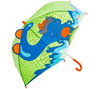 Playshoes Ombrello Per Bambini, Unisex - Bambini e ragazzi, Dinosauri 3D, original