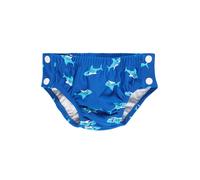 Playshoes Pantaloni Pannolini Con Protezione Uv, Costume da bagno costume da bagno Unisex - Bambini e ragazzi, Squalo Bottone, 74-80