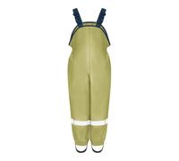 Playshoes Pantaloni Fango, Salopette Antipioggia, Sfoderati, Unisex - Bambini e ragazzi, Oliva, 92