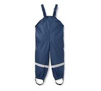 Playshoes Pantaloni Fango, Salopette Antipioggia, Sfoderati, Unisex - Bambini e ragazzi, Marino, 140