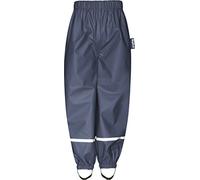 Playshoes Pantaloni Fango, Salopette Antipioggia, Sfoderati, Unisex - Bambini e ragazzi, Pantaloni Blu Scuro, 140