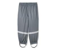 Playshoes Pantaloni Fango, Salopette Antipioggia, Sfoderati, Unisex - Bambini e ragazzi, Pantaloni Grigio Scuro, 116