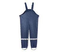 Playshoes Pantaloni Fango, Salopette Antipioggia, Sfoderati, Unisex - Bambini e ragazzi, Punti Marini, 86