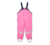 Playshoes Pantaloni Fango, Salopette Antipioggia, Sfoderati, Unisex - Bambini e ragazzi, Rosa, 128