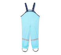 Playshoes Pantaloni Fango, Salopette Antipioggia, Sfoderati, Unisex - Bambini e ragazzi, Turchese, 74