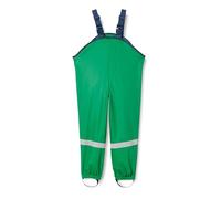 Playshoes Pantaloni Fango, Salopette Antipioggia, Sfoderati, Unisex - Bambini e ragazzi, Verde, 128