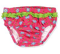Playshoes Pantaloni Pannolini Con Protezione Uv, Costume da bagno costume da bagno Unisex - Bambini e ragazzi, Fiori, 62-68