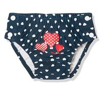 Playshoes Pantaloni Pannolini Con Protezione Uv, Costume da bagno costume da bagno Unisex - Bambini e ragazzi, Cuori Da Abbottonare, 62-68