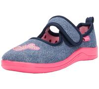 Playshoes Pantofole, Pantofole Unisex - Bambini e ragazzi, Cuore, 22/23 EU