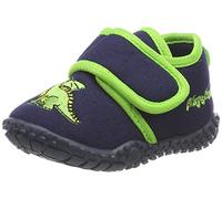 Playshoes Pantofole, Pantofole Unisex - Bambini e ragazzi, Drago, 24/25 EU