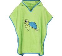 Playshoes Poncho in spugna per bambini, Asciugamano da accappatoio Unisex - Bambini e ragazzi, tartaruga, S (bis ca. 4 Jahre)