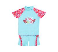 PLAYSHOES Protezione dai raggi UV 'Flamingo' turchese / colori misti / rosa Bambini PLAYSHOES 86-92 turchese / colori misti / rosa