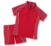 PLAYSHOES Protezione dai raggi UV rosso / bianco Bambini PLAYSHOES 98-104 rosso / bianco