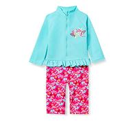 Playshoes Protezione UV in un unico pezzo Unisex - Bambini e ragazzi, Manica Lunga Fenicottero, 62-68