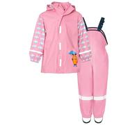 Playshoes Regen-Set Regenlatzhose Tuta Antipioggia, Il Mouse, 116 (Pacco da 2) Unisex-Bambini e Ragazzi