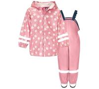 Playshoes Regen-Set Regenlatzhose Tuta Antipioggia, Margherita, 86 (Pacco da 2) Unisex-Bambini e Ragazzi