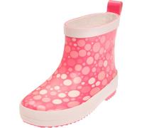 PLAYSHOES Stivale di gomma camoscio / salmone / magenta / rosa antico, Taglia 23