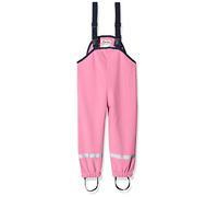 Playshoes Salopette in softshell, Pantaloni da esterno Unisex - Bambini e ragazzi, rosa, 98
