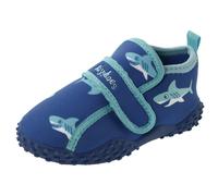 PLAYSHOES Scarpa bassa 'HAI' blu / acqua / bianco Bambini PLAYSHOES 26,5 blu / acqua / bianco