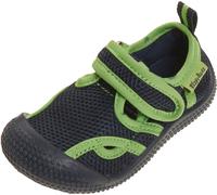 PLAYSHOES Scarpa bassa verde / nero Bambini PLAYSHOES 18,5