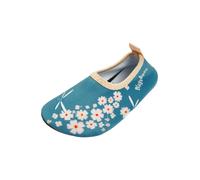 PLAYSHOES Scarpe da spiaggia / da bagno beige / petrolio / rosso / offwhite, Taglia 22-23