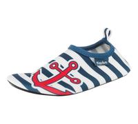 Playshoes Scarpette da mare blu/bianco - Gr. 18/19