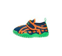 PLAYSHOES Scarpe da spiaggia / da bagno 'Pirat' marino / mela / arancione Bambini PLAYSHOES 26-27 marino / mela / arancione