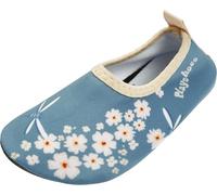 Playshoes Scarpe Unisex per Sport Acquatici per Bambini a Piedi Nudi, Fiori di Petrolio, 18/19 EU