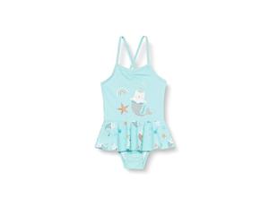 Playshoes Schwimmanzug, Costume Intero Bambina, Einhornmeerkatze,