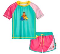 Playshoes Set da Bagno con Protezione UV in Due Pezzi, Gli Amici del Mouse, 86/92 cm