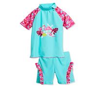 PLAYSHOES Protezione dai raggi UV 'Flamingo' turchese / colori misti / rosa, Taglia 98-104