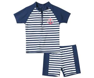 Playshoes Set Da Bagno Con Protezione Uv, Unisex - Bambini e ragazzi, Marittimo, 134-140