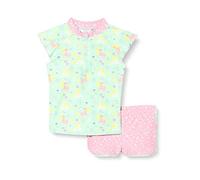 PLAYSHOES Costume intero verde pastello / rosa, Taglia 86-92