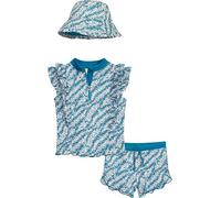 Playshoes Set da Bagno in Due Pezzi, Costume da Bagno + Cappello da Sole con Protezione UV 50+ Protezione Solare