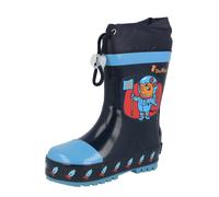 Playshoes Stivali di Gomma Unisex - Bambini e ragazzi, Blu (Spazio Die Maus), 30/31 EU