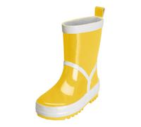 PLAYSHOES Stivale di gomma giallo / bianco Bambini PLAYSHOES 20,5